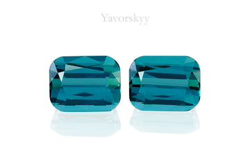 Indigo Tourmaline 1.09 ct / 2 pcs