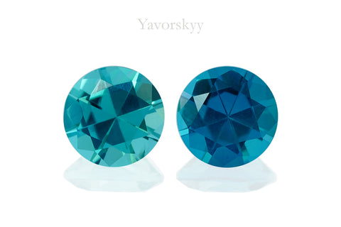 Lagoon Tourmaline 1.21 ct / 2 pcs
