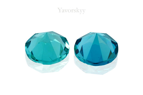 Lagoon Tourmaline 1.21 ct / 2 pcs
