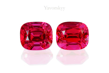 Red Spinel 1.51 cts / 2 pcs