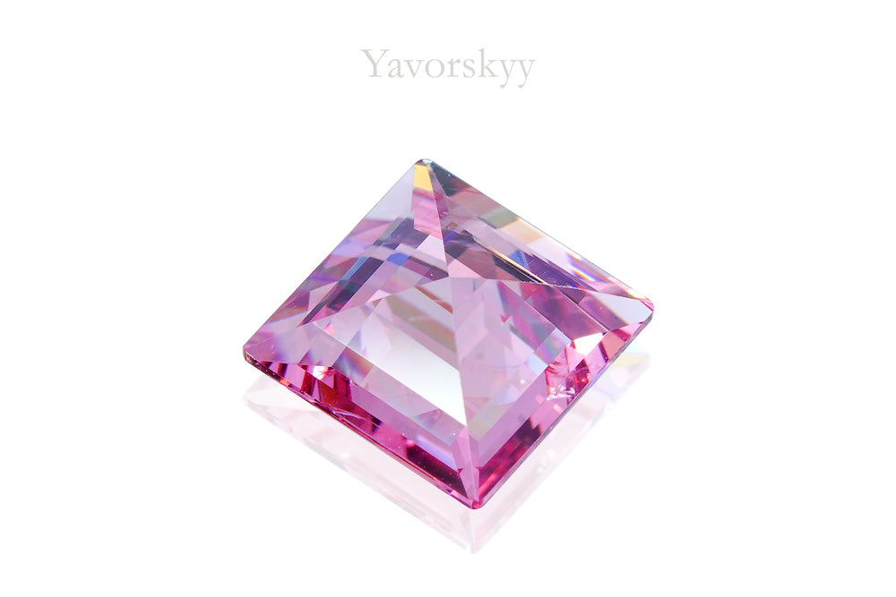 Picture of pink spinel 1.58 carats bottom view
