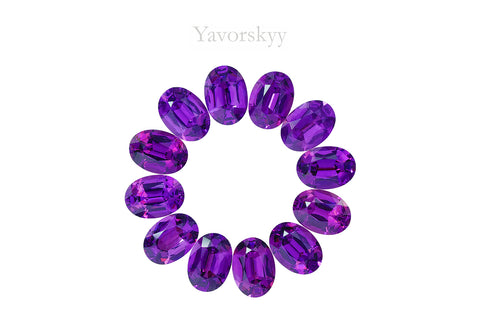 Umbalite Garnet 10.56 cts / 12 pcs