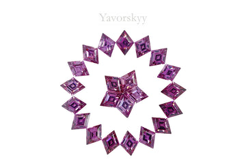 Rhodolite Garnet 14.93 cts / 22 pcs