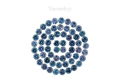 Grey Spinel 16.15 cts / 59 pcs