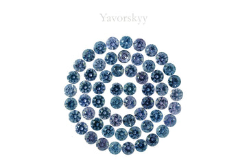 Grey Spinel 16.15 cts / 59 pcs