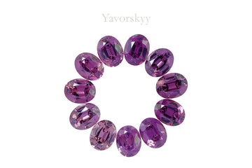 Rhodolite Garnet 17.74 cts / 11 pcs