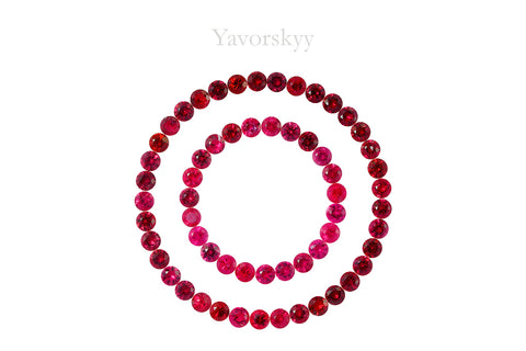 Red Spinels 2.80 cts/ 60 pcs