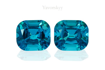 Indigo Blue Tourmaline 2.95 cts / 2 pcs
