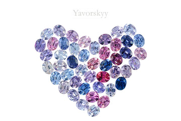 Spinel 24.47 cts / 46 pcs