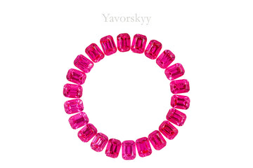 Pinkish-red Spinel 3.63 ct / 22 pcs