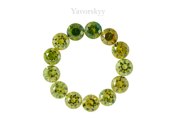 Demantoid 3.95 cts / 13 pcs
