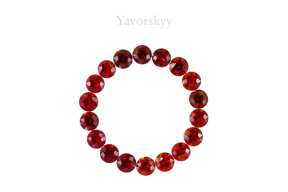 Red Spinel 4.12 cts / 18 pcs