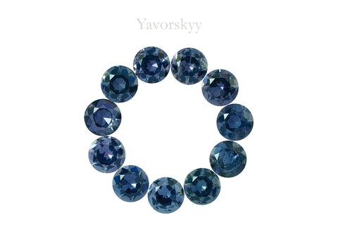 Grey Spinel 4.23 cts / 11 pcs