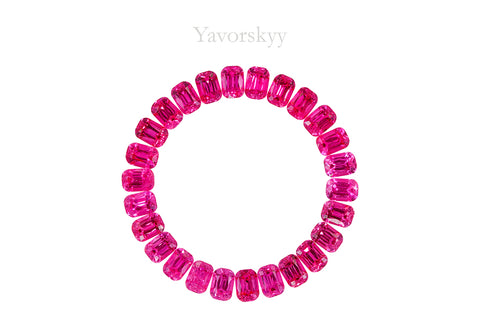 Pinkish-red Spine 4.51 cts / 26 pcs