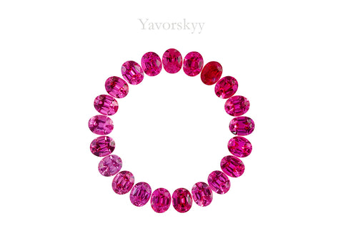 Jedi Spinel 4.56 cts / 21 pcs