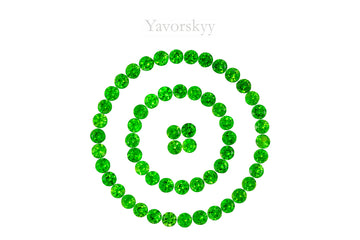 Diopside 4.62 cts / 58 pcs