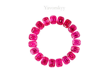 Red Spinel 4.90 ct / 19 pcs