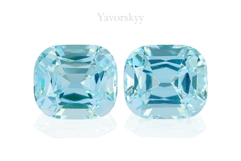 Aquamarine 5.10 cts / 2 pcs
