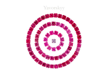 Red Spinel 7.51 cts / 75 pcs