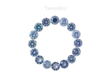 Grey Spinel 8.01 cts / 16 pcs