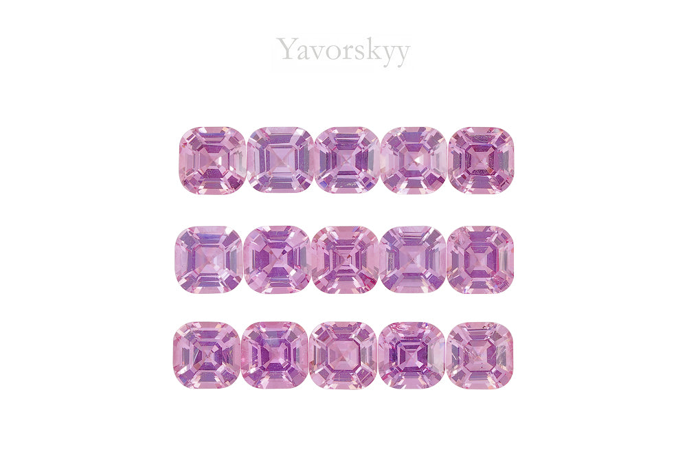 Pink Spinel 9.05 cts / 15 pcs