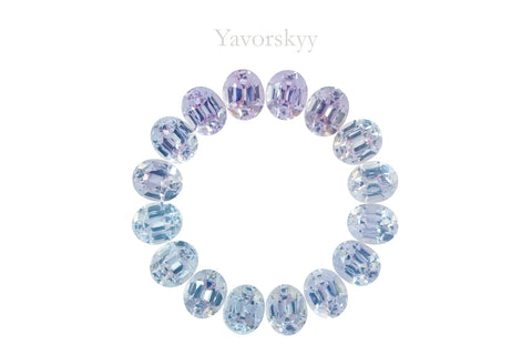 Grey Spinel 9.24 cts / 16 pcs