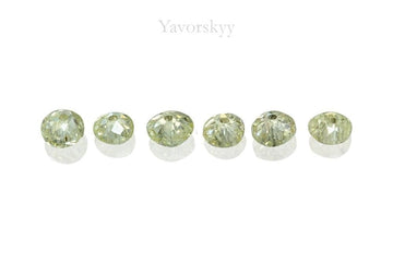 Antique Diamond Beads 0.31 ct / 6 pcs