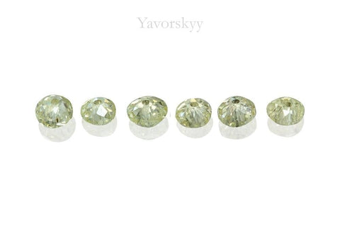 Antique Diamond Beads 0.43 ct / 6 pcs