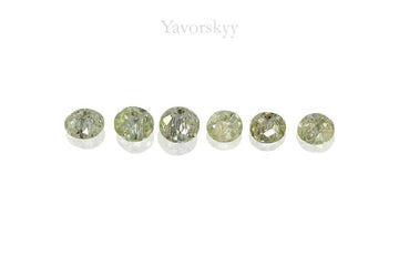 Antique Diamond Beads 0.45 cts / 6 pcs