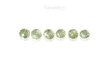 Antique Diamond Beads 0.52 ct / 6 pcs