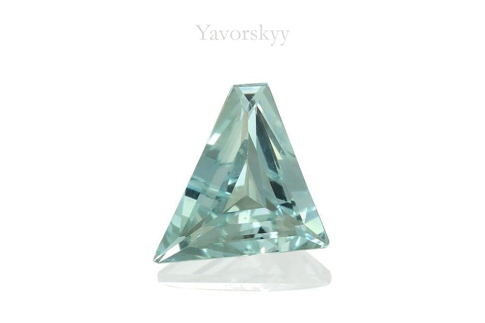 A picture of Blue Aquamarine 0.30 ct top view