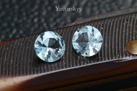 Photo to of Aquamarine 0.41 ct / 2 pcs