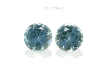 Aquamarine 0.43 ct / 2 pcs