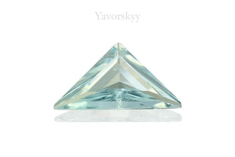 Aquamarine 0.44 carat front view picture