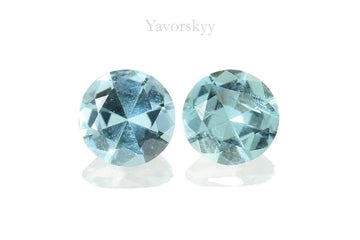 Aquamarine 0.60 ct / 2 pcs