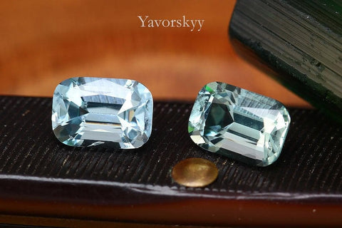 Natural aquamarine 1.06 carats 