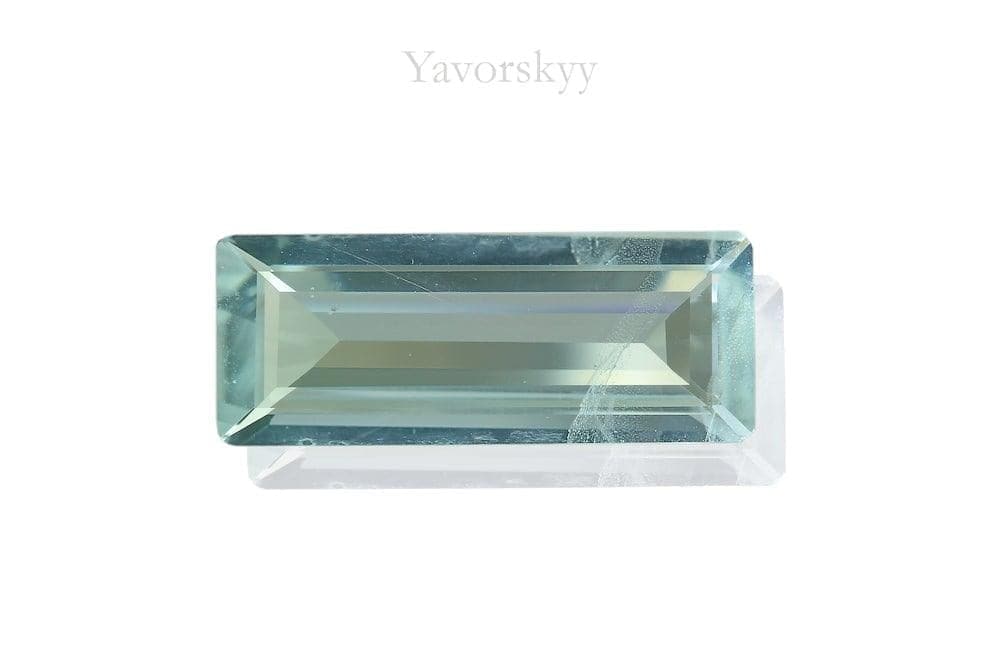 Image of top view of aquamarine 1.08 cts