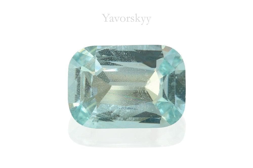 Front view image of aquamarine 1.22 cts