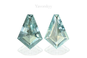 Aquamarine 1.35 cts / 2 pcs
