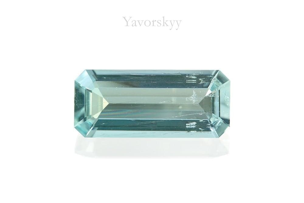 Top view image of aquamarine 1.76 carats