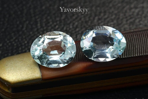 Aquamarine 4.54 cts / 2 pcs - Yavorskyy