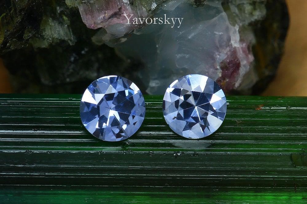 Blue Sapphire 0.38 ct / 2 pcs - Yavorskyy