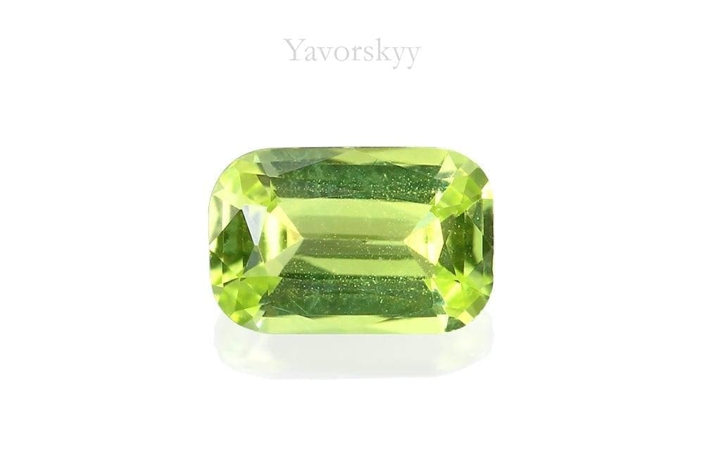 A front view Photo of Chrysoberyl 0.21carat