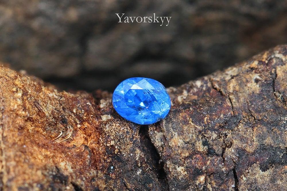 Photo of cobalt blue Spinel Vietnam 0.07 ct