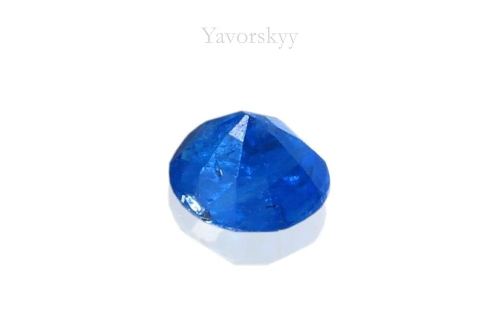 Cobalt blue Spinel 0.1ct bottom view picture