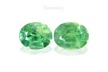 Demantoid 1.66 cts / 2 pcs