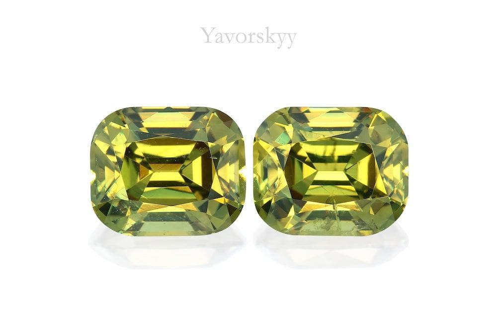 Demantoid 1.80 cts / 2 pcs - Yavorskyy
