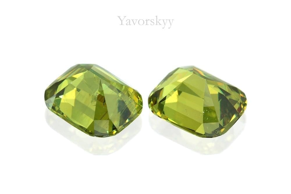 Demantoid 1.80 cts / 2 pcs - Yavorskyy