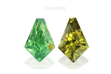 Demantoid 2.04 cts / 2 pcs