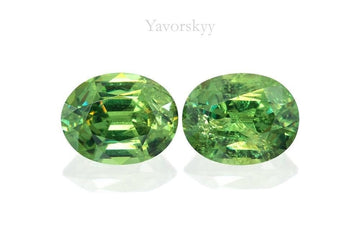 Demantoid 2.32 cts / 2 pcs